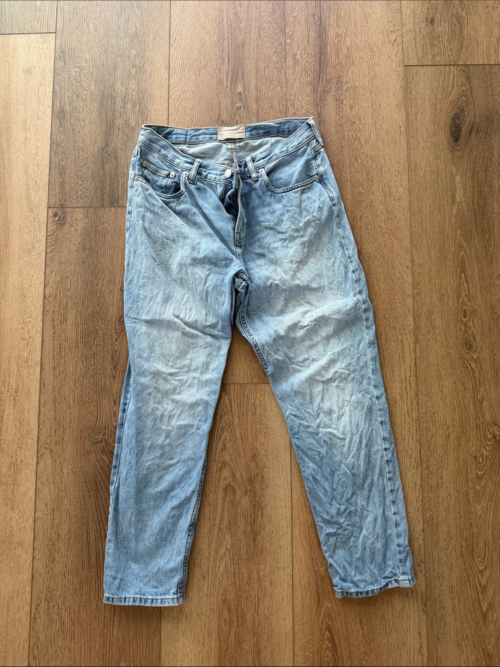 Everlane Light Blue Boyfriend Jeans